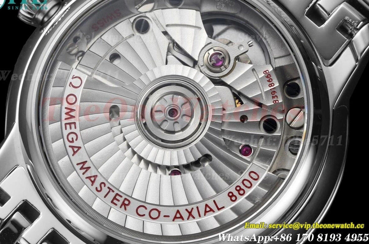 SS VSF De 34mm SS A8800 Ville Ladies Prestige Pink Dial 0413